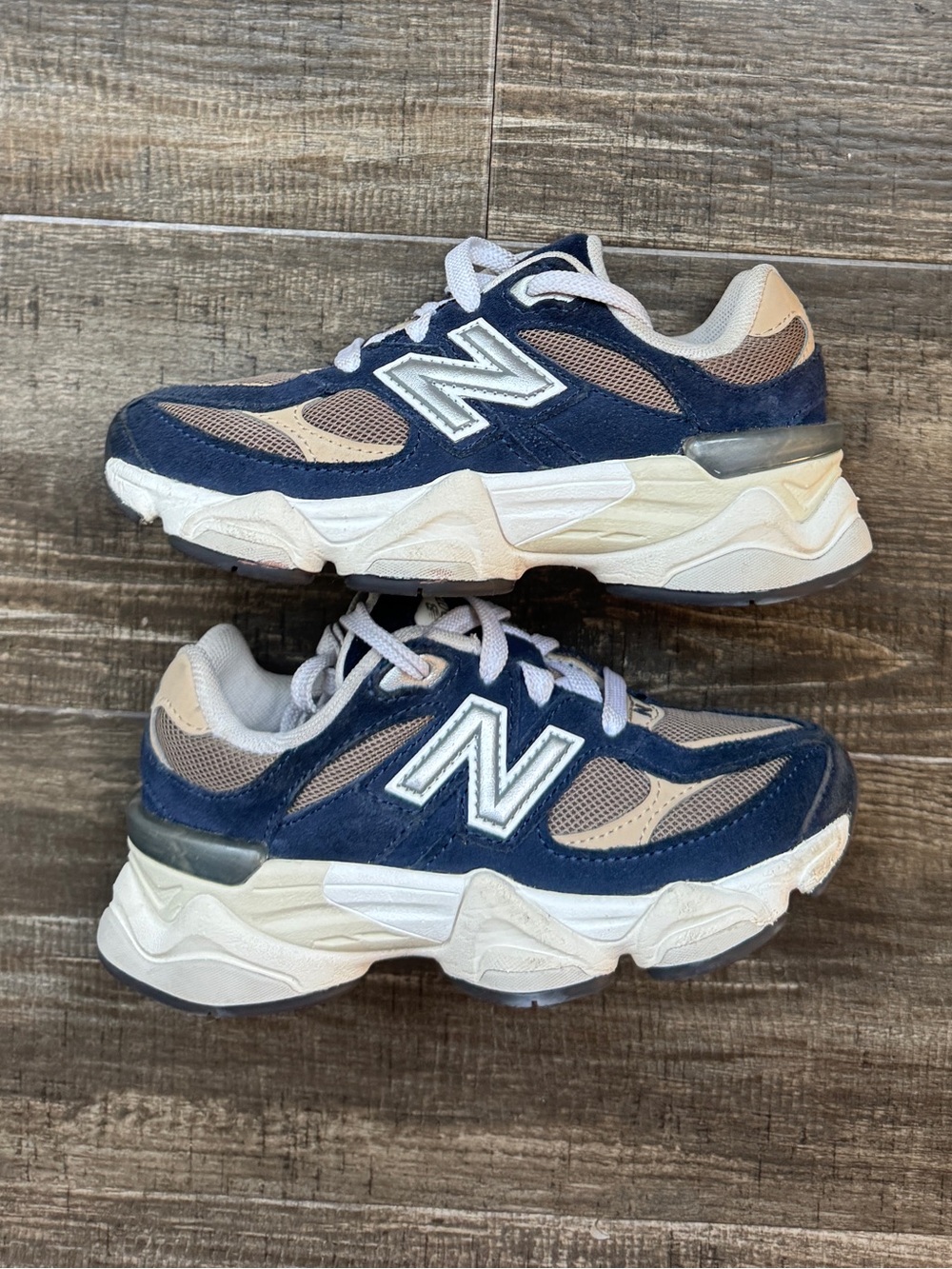 New balance 9060 navy blue sneakers shoes 12c